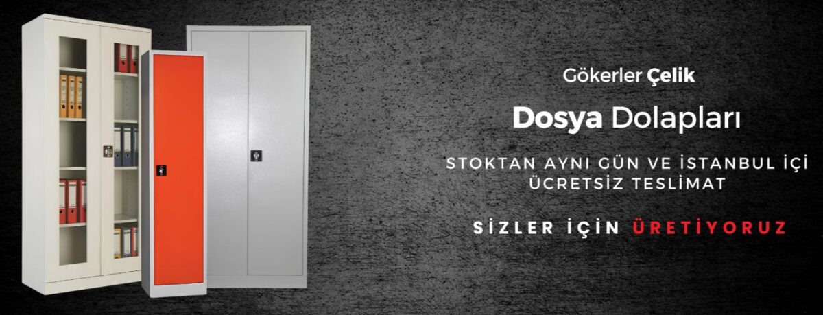 Fabrika Düzeni İçin Metal Raflı Dolap