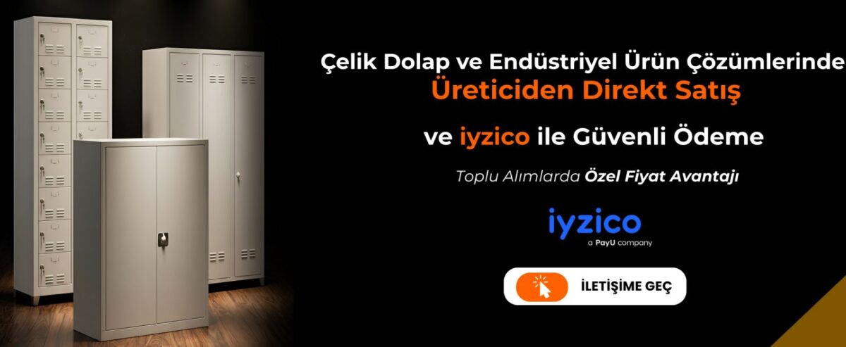 Depo Düzeninin Anahtarı Demir Raflı Dolap