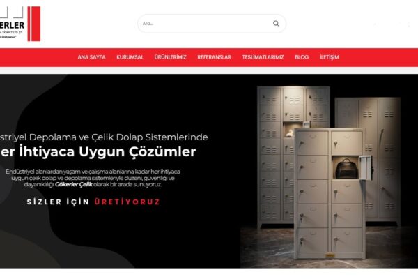 Depo Düzeninin Anahtarı Metal Raflı Dolap